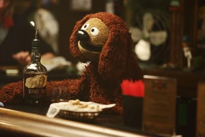 Rowlf the Dog, bartender at Rowlf's Tavern.