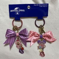 USJ keychain-bows