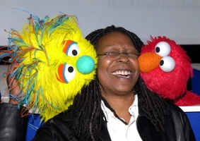 Whoopi Goldberg, Azibo, & Elmo2007 Panwapa launch