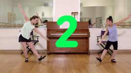 Two girls tap dance (First: Episode 4818)