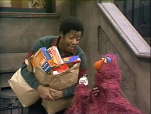 Telly conducts a  interview with .