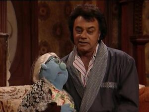 Johnny Mathis croons to .