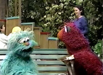 Marcy Gardner[note 3]Woman at the playground Sesame Street Episode 3568