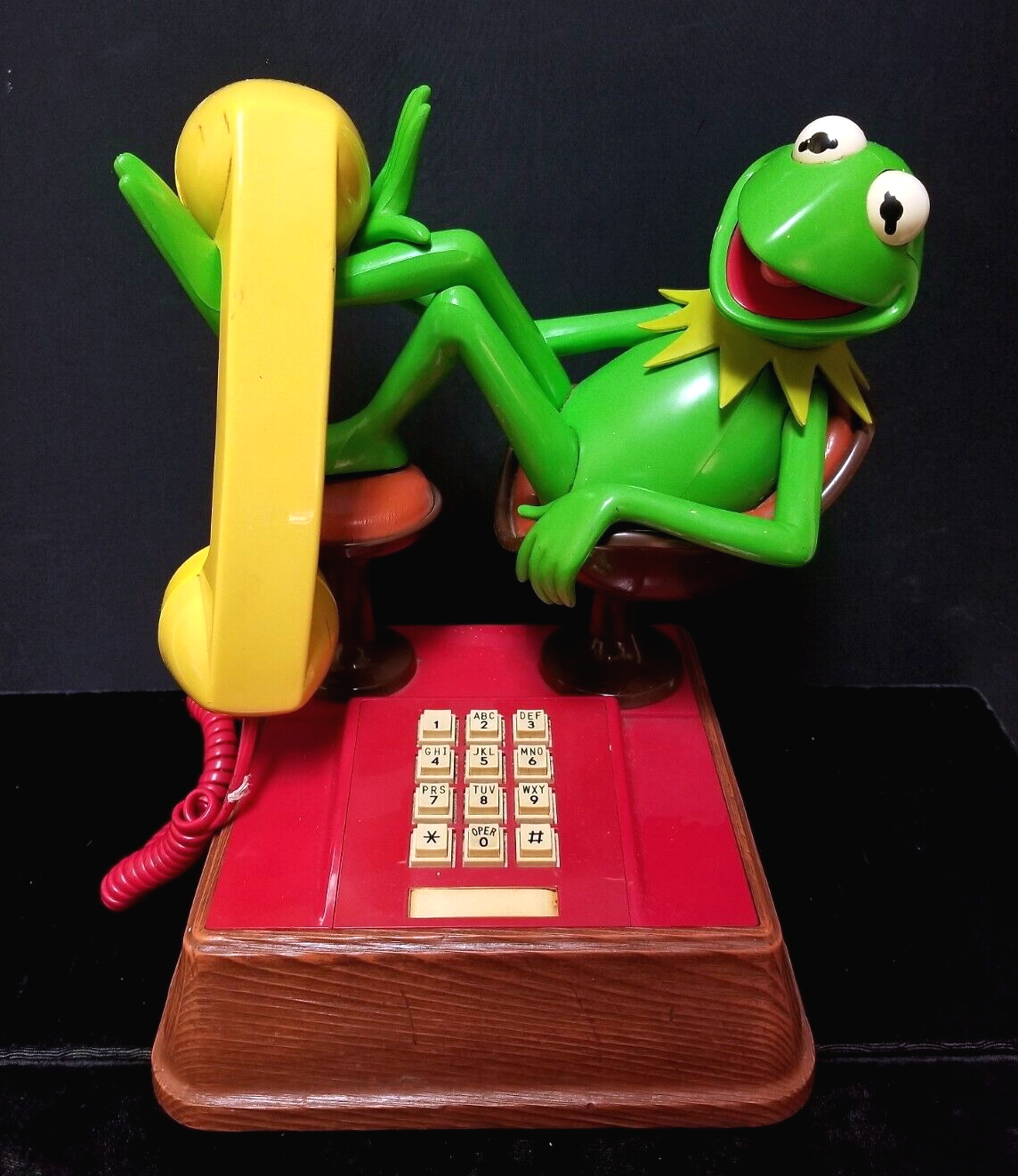 カーミット　電話 80s Kermit Phone / カーミット 電話 - TOYS & JUNKS HAKIDAME