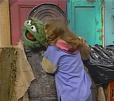 Alison Bartlett (Gina) & OscarSesame Street Episode 3244