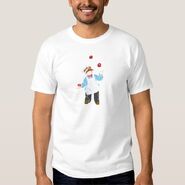 Zazzle swedish chef juggling shirt