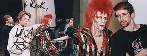 Ziggy Stardust puppet