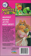 Back of 'Best Of The Muppet Show Vol 1' Australia