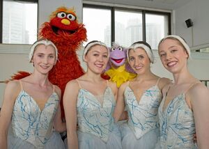 NY Ballet Alina Dronova, Callie Bachman, Sara Adams, and Kristen Segin