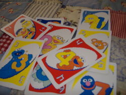 Sesame Street My First UNO Card Game Preschool Jim Henson's International  Games