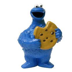 2007 Sesame Street Cookie Monster Cookie Jar PVC Figure (Pre-owned) –  Groovy61crafts