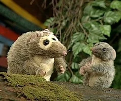 The Possumsvoiced by Gilbert Gottfried and Brad Garrett Bear in the Big Blue House "Welcome to Woodland Valley"