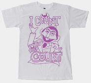 "I count with the Count" Bang-On (shirt color customizable), 2010
