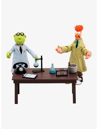 Dr. Bunsen Honeydew and Beaker with accessories