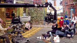 behind the scenes