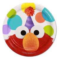 Elmo dessert plates 2011