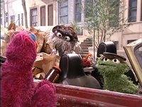 Across the street from the The Mail It Shop in Episode 4030.