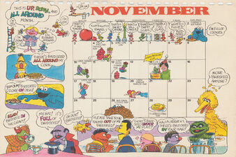 The Sesame Street 1974 Activity Calendar | Muppet Wiki | Fandom