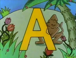 Ape eats an A (First: Episode 2813)