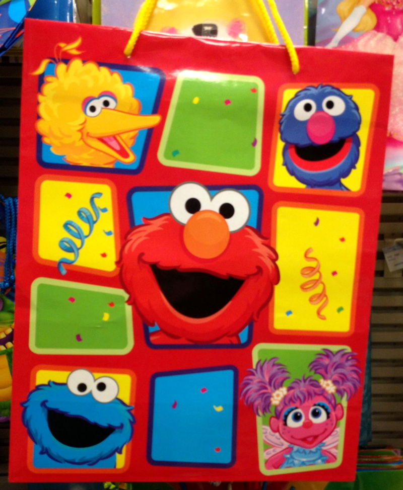 American Greetings Sesame Street Party Supplies Treat Bags 8-Count 