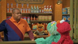 Episode 5124 Bert in Hooper's Store in scene 1