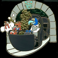 Haunted Mansion Doombuggy - Rizzo, Gonzo and Camilla with Ezra May 12, 2012 Walt Disney Imagineering Cast Pin