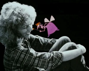 Judith Kahan with her character from Twice Upon a Time