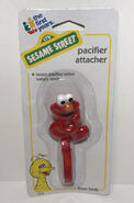 Sesame Street Elmo pacifier holder The First Years 1998