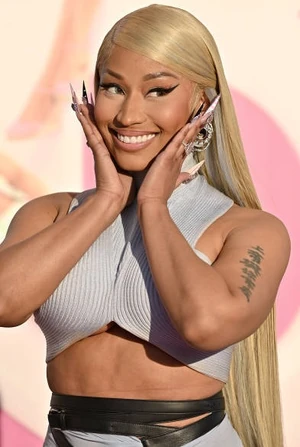 Minaj attends the world premiere of Barbie