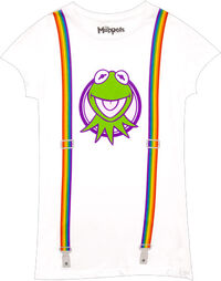 Kermit rainbow suspenders (junior) 2010