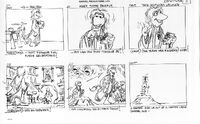 Partial storyboard (page 11)