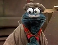 Cookiemcintosh.jpg (110 KB) Cookie Monster as Mr. MacintoshSesame Street Episode 0958