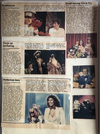 Articles from different issues from the early 1980s about The Muppet Show guest stars.