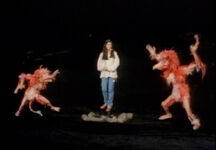 The Fireys come alive through the use of alternate puppetry techniques for the song "Chilly Down"