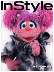 Abby Cadabby wears a Marc Jacobs dress for InStyle