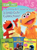 DVD 2005, Sony Wonder 3 disc set with Kids' Favorite Songs and Sing Yourself Sillier at the Movies Alternate cover