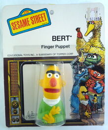 Topper 1971 bert finger puppet b