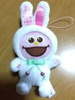 USJ phone mascot-plush Moppy bunny