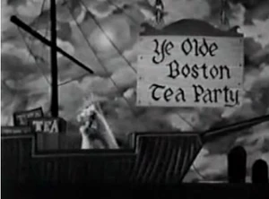  leads the Boston Tea Party