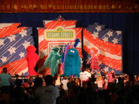 The Sesame characters say goodbye to their friends living at Aliamanu Military Reservation in Hawaii.