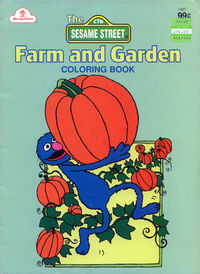 The Farm and Garden Coloring Book True Kelley Merrigold Press 1980 (reprint)