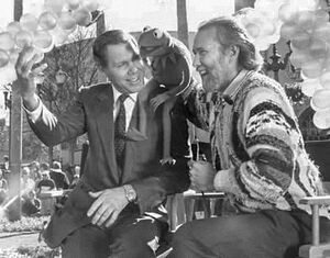 Michael Eisner and Jim Henson