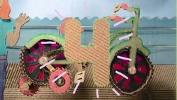 Four-wheeled bike (First: Episode 4825)