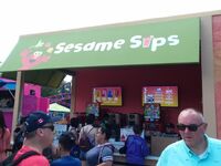 Sesame SipsDrink stall at SeaWorld Orlando