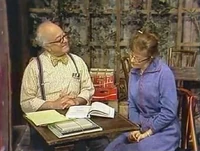 Mr. Hooper and his study date under the arbor from Episode 0917