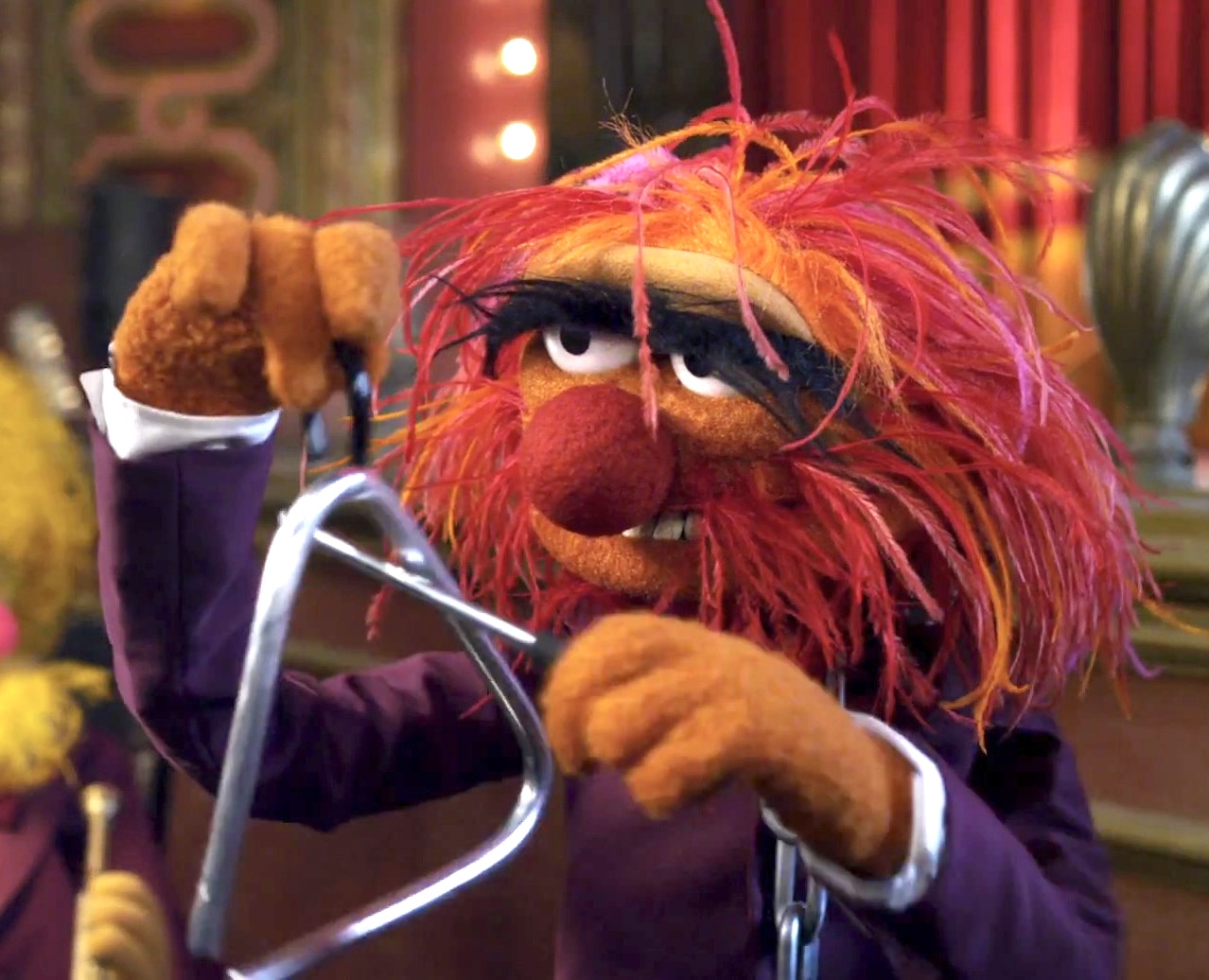 animal muppets drums gif