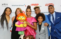 Julia and Westin with the Peete family