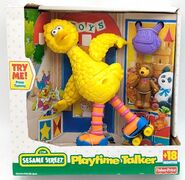 Fisher-price 2000 playtime talker big bird talking toy radar 1