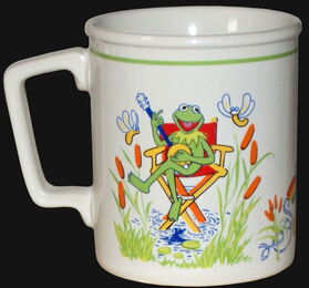 The Muppets Kermit the Frog Figural Mug