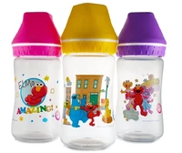 8 oz wide-neck feeding bottles